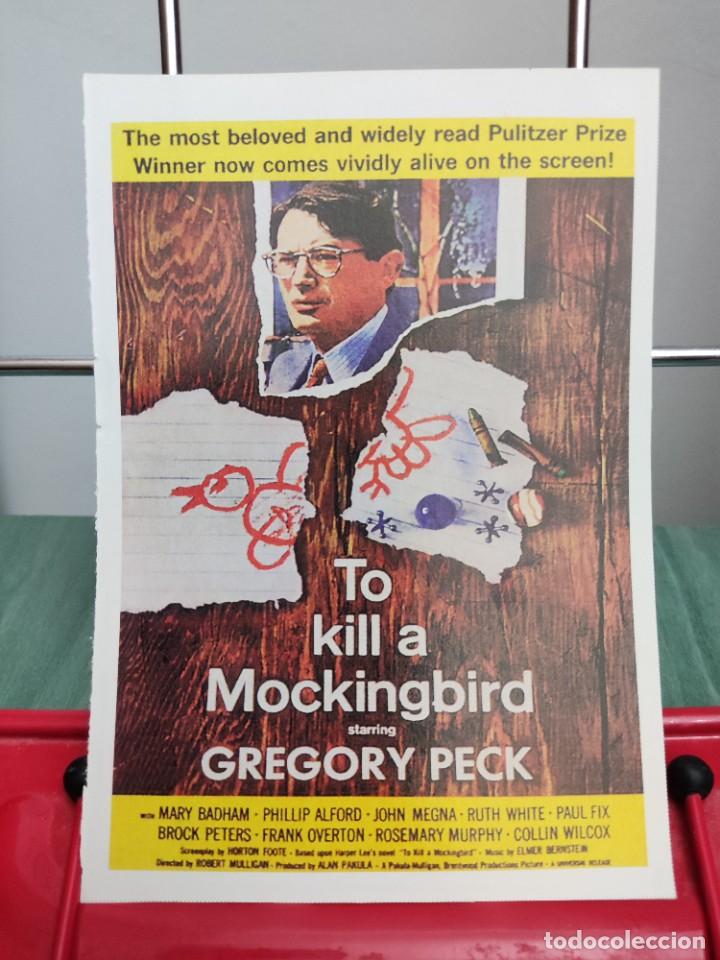 Kino: Matar a un ruise&ntilde;or (To kill a mockingbird) . Ficha revista Accion
