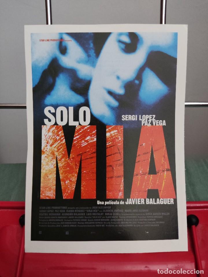 Kino: Solo mia . Ficha revista Accion
