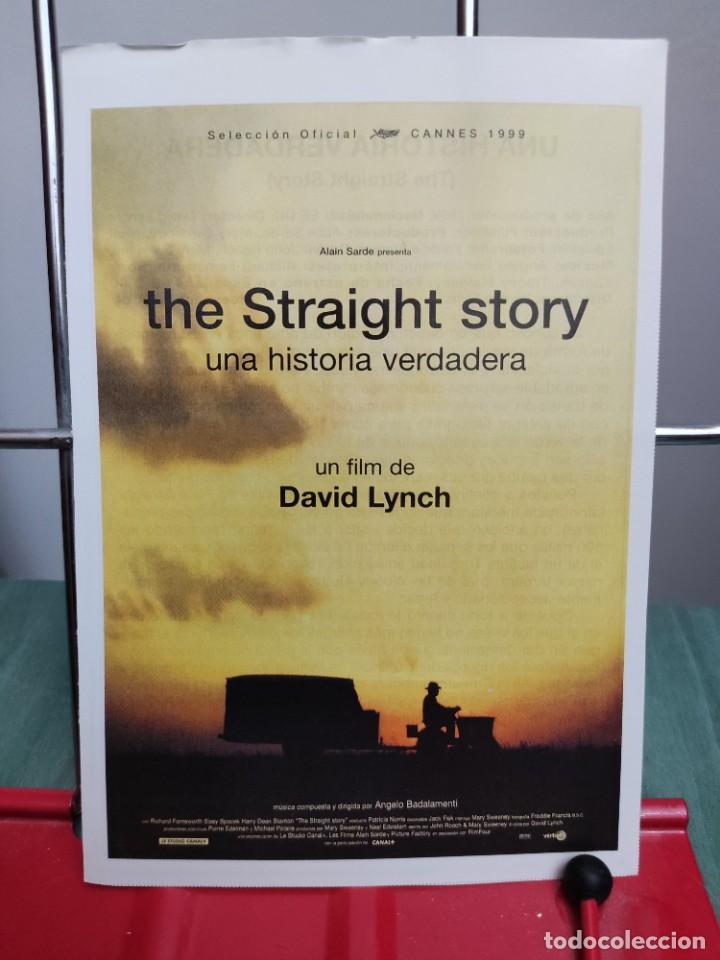 Cinema: Una historia verdadera (The straight story) . Ficha revista Accion