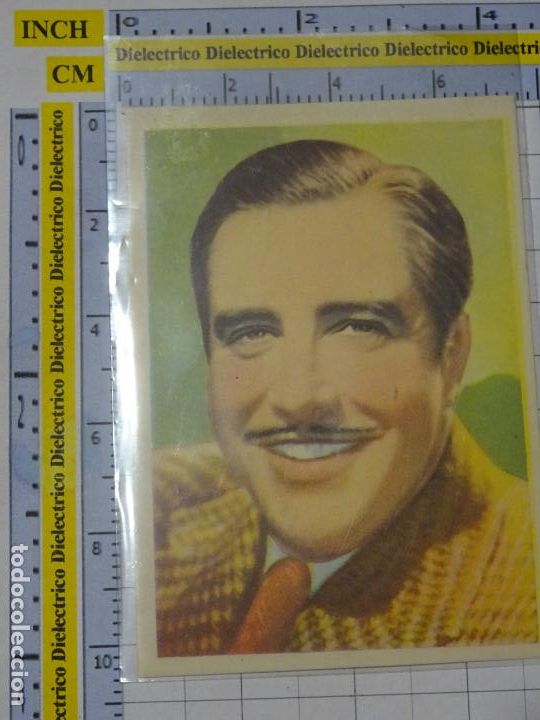 Cine: CROMO FOTOCROMO CINE ACTRIZ ACTOR. EDICI&Oacute;N BRUGUERA. JOHN BOLES E-9-B N&ordm; 1