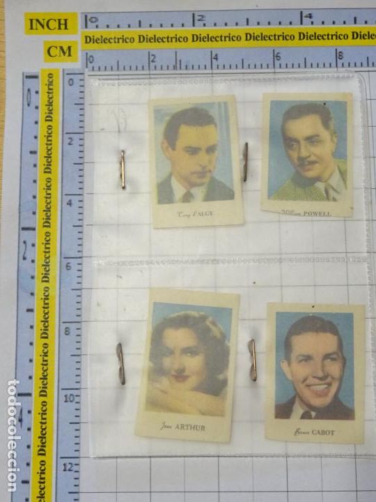 Cine: CROMO FOTOCROMO CINE ACTRIZ ACTOR. WILLIAM POWELL BRUCE CABOT, JEAN ARTHUR, TONY ALGY