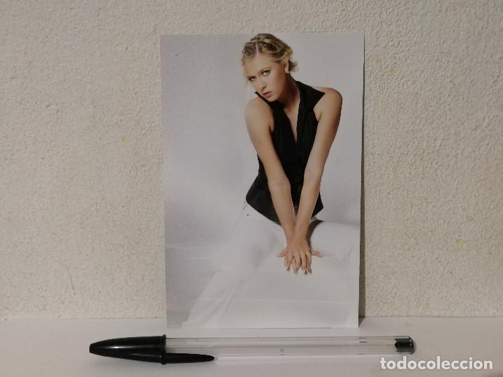 Cinema: TARJETA ACARTONADA -10*15- Mar&iacute;a Shar&aacute;pova - MODELO