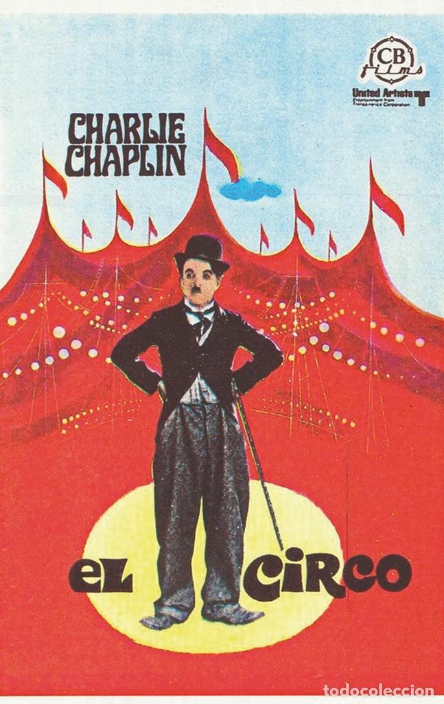 Cine: Charlie Chaplin - Spanish - The Circus, 1928 PHOTO POSTCARD rp