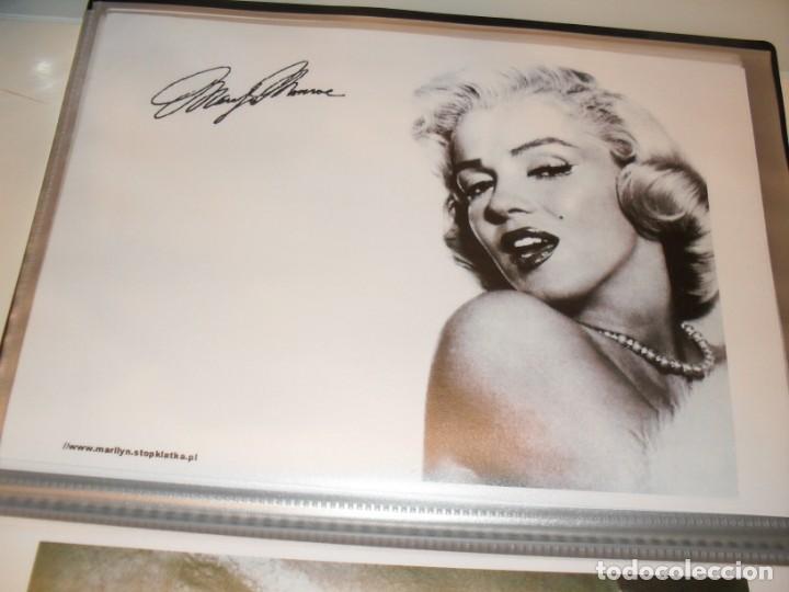 Cine: LAMINA PUBLICITARIA n&ordm; 26,CON MARILYN MONROE POSANDO PARA EL ESTRELLATO EN HOLLYWOOD.DE KIOSKO..