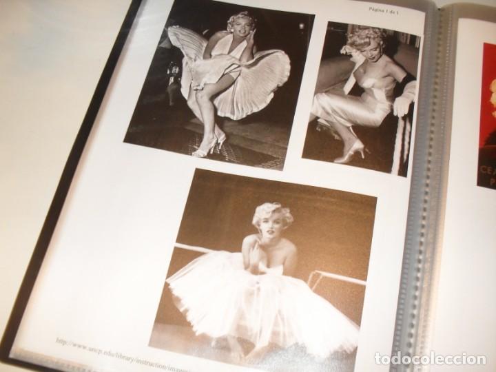 Cine: LAMINA PUBLICITARIA n&ordm; 18,CON MARILYN MONROE POSANDO PARA EL ESTRELLATO EN HOLLYWOOD.DE KIOSKO..