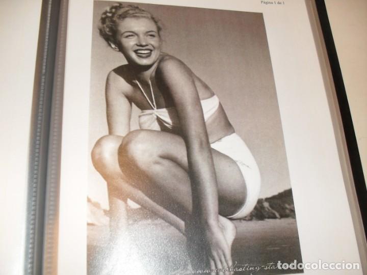 Cine: LAMINA PUBLICITARIA n&ordm; 9,CON MARILYN MONROE POSANDO PARA EL ESTRELLATO EN HOLLYWOOD.DE KIOSKO..