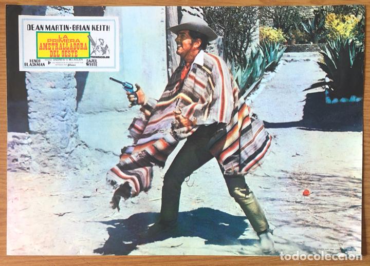 Cinema: LA PRIMERA AMETRALLADORA DEL OESTE, FOTOCROMO - DEAN MARTIN, BRIAN KEITH