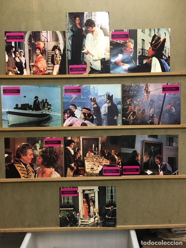 Cine: ABQ55 LEGADO DE UN HEROE GLENDA JACKSON PETER FINCH NAPOLEON SET 10 FOTOCROMOS ORIG ESTRENO