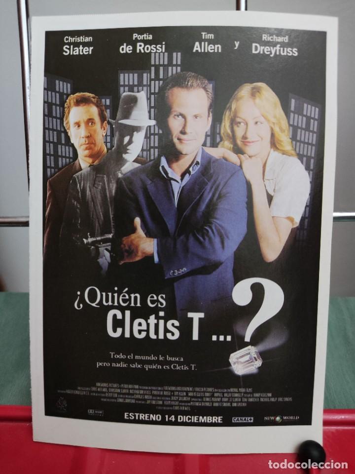 Kino: &iquest;Qui&eacute;n es Cletis T? . Ficha revista Accion