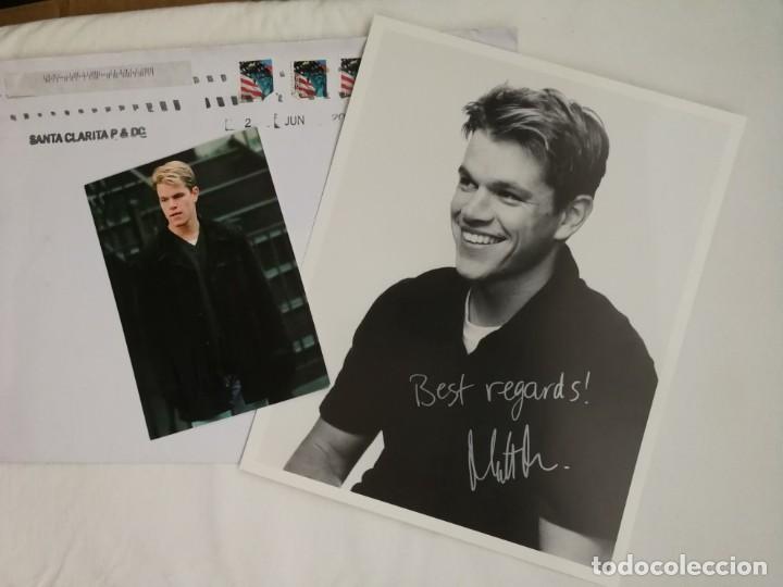 Cine: MATT DAMON - JASON BOURNE - FOTOS ORIGINALES PROMOCIONALES DE SU MANAGEMENT AMERICANA