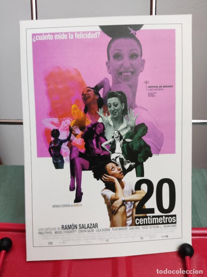 Cine: 20 centimetros . Ficha revista Accion cine - (Ram&oacute;n Salazar, M&oacute;nica Cervera, Pablo Puyol, ...