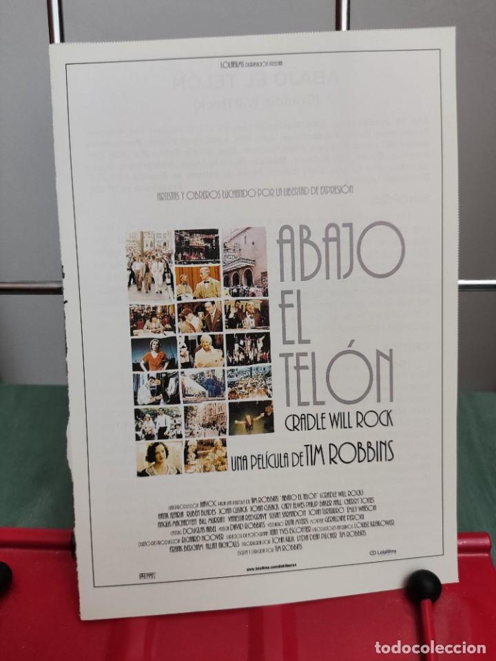 Kino: Abajo el telon . Ficha revista Accion