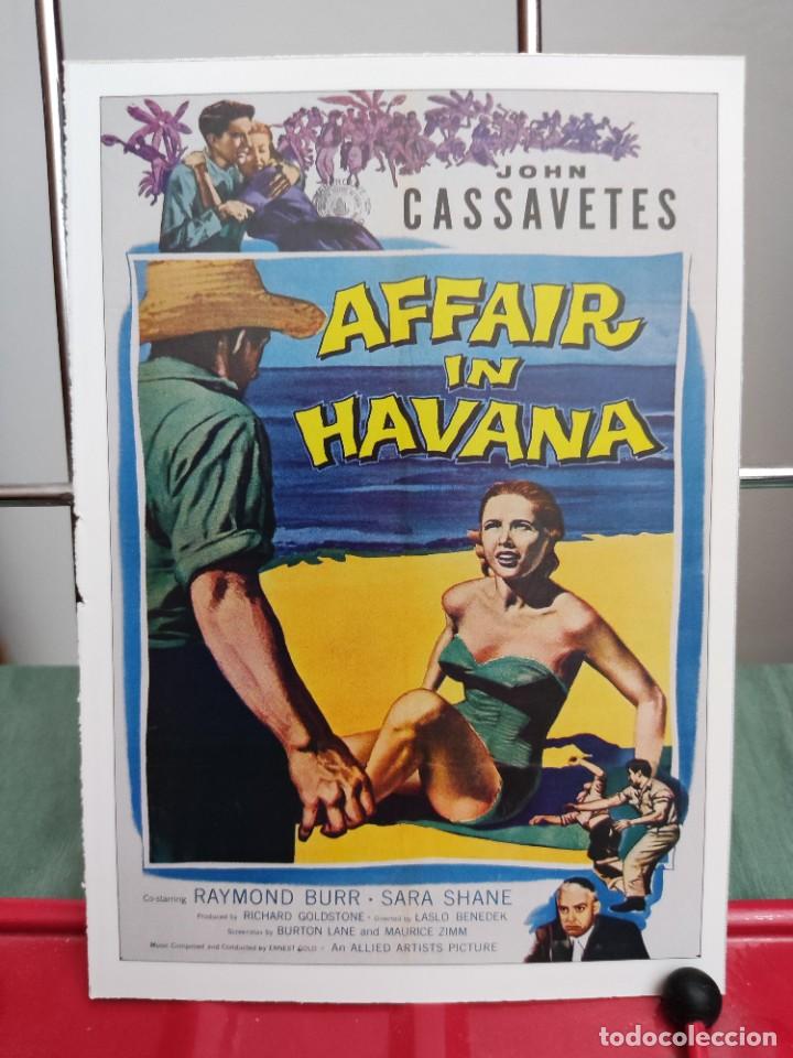 Kino: Affaire en La Habana (Affair in Havana) . Ficha revista Accion