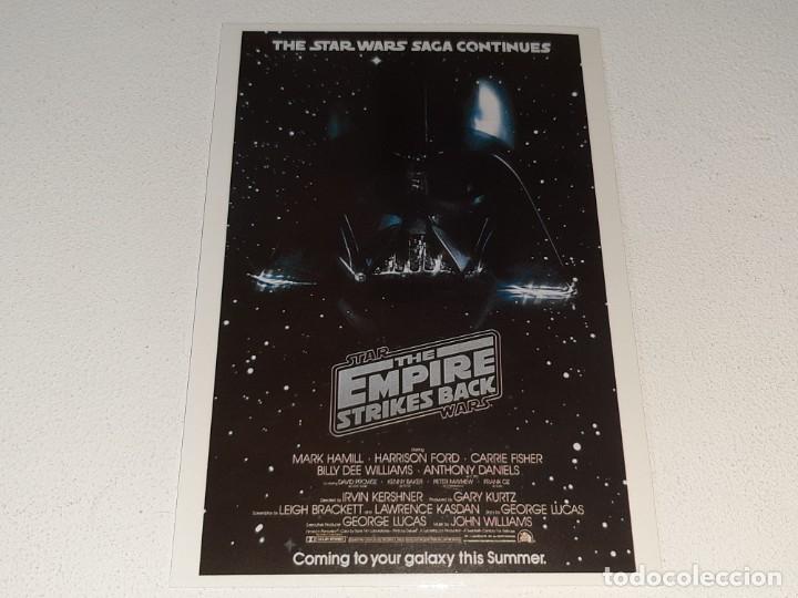 Cine: ANTIGUA POSTAL CINE 623 CARTEL PELICULA STAR WARS EL IMPERIO CONTRAATACA SIN EDITORIAL A&Ntilde;OS 90