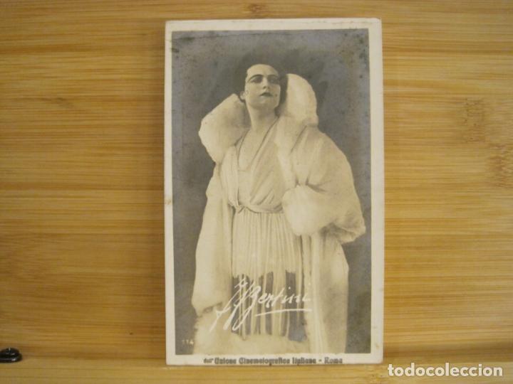 Cine: BERTINI-UNION CINEMATOGRAFICA ITALIANA-FOTOGRAFICA-POSTAL ANTIGUA-(96.663)
