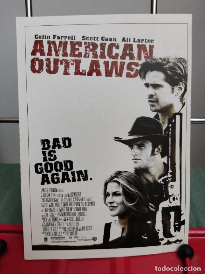Kino: American outlaws (Forajidos) . Ficha revista Accion