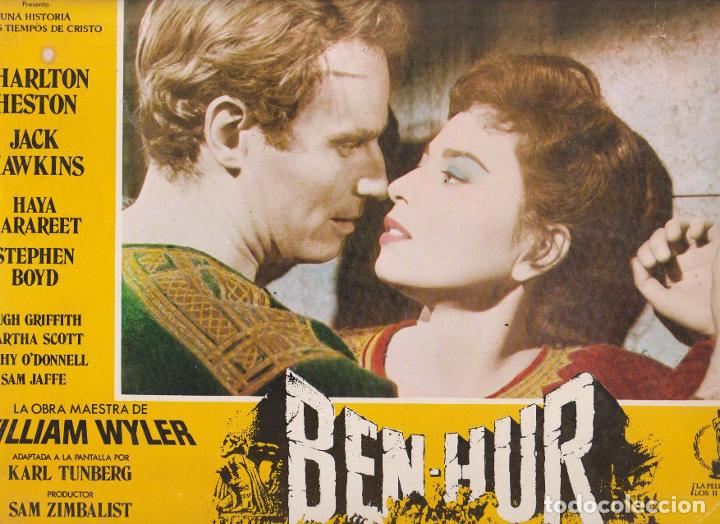 Cine: Ben Hur. Fotocromo. Metro Goldwynmayer
