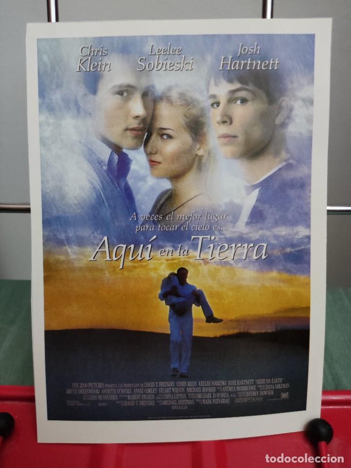 Kino: Aqu&iacute; en la tierra . Ficha revista Accion cine - (Piznarski, Chris Klein, Leelee Sobieski, Hartnett