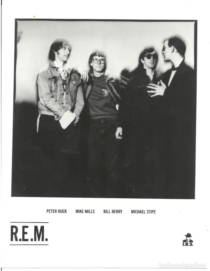 Cinema: F32477 R.E.M. BILL BERRY MICHAEL STIPE PETER BUCK MIKE MILLS FOTO ORIGINAL ANTIGUA