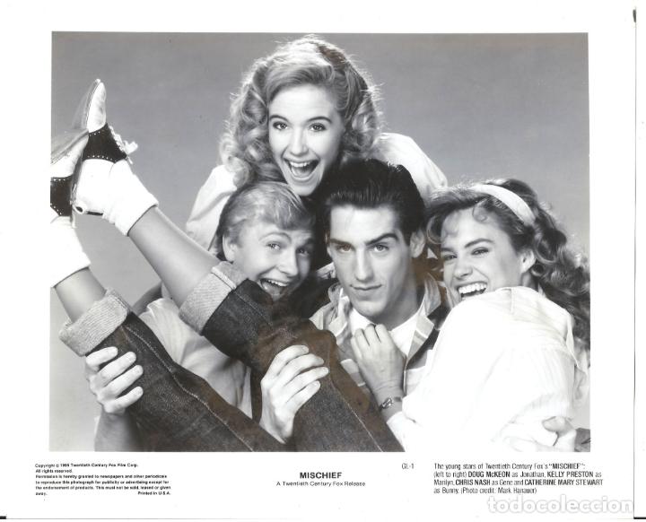 Cinema: F32565 MISCHIEF DOUG MCKEON KELLY PRESTON CHRIS NASH FOTO B/N ORIGINAL AMERICANA