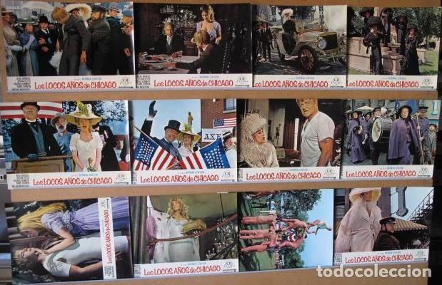 Cine: LOS LOCOS A&Ntilde;OS DE CHICAGO. BEAU BRIDGES, MELINA MERCOURI. SET COMPLETO 12 FOTOCROMOS