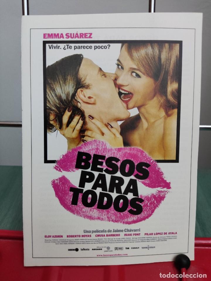 Kino: Besos para todos . Ficha revista Accion