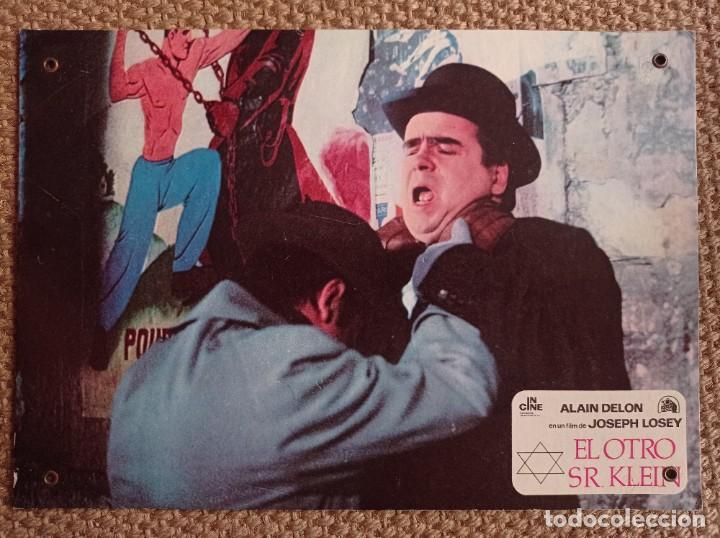 Cine: Fotocromo cart&oacute;n r&iacute;gido EL OTRO SR. KLEIN Joseph Losey, Alain Delon