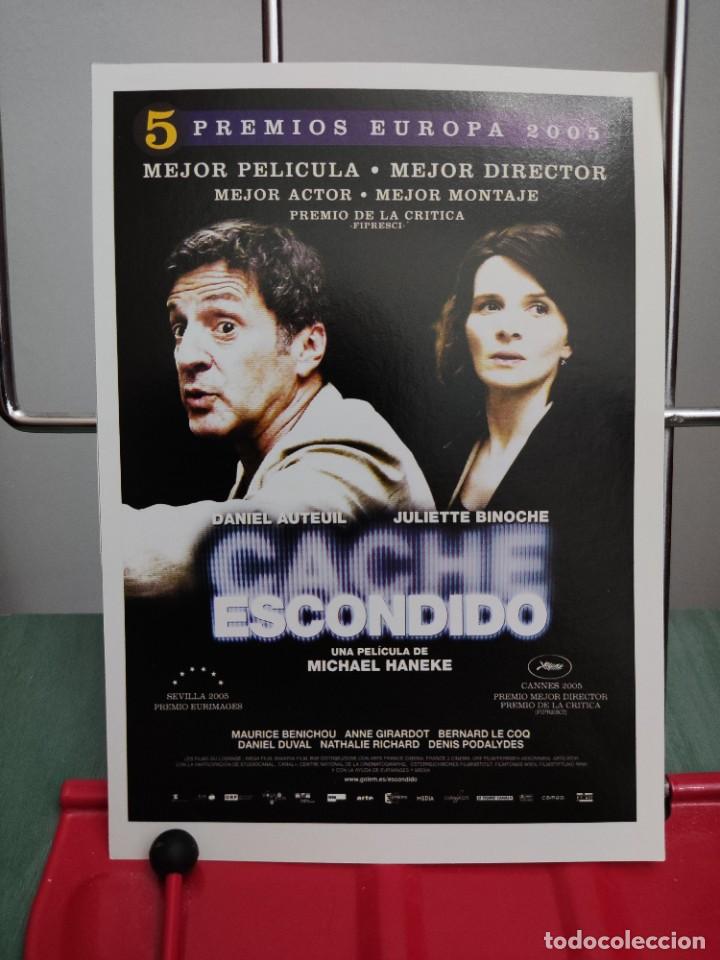 Kino: Cache (escondido) . Ficha revista Accion
