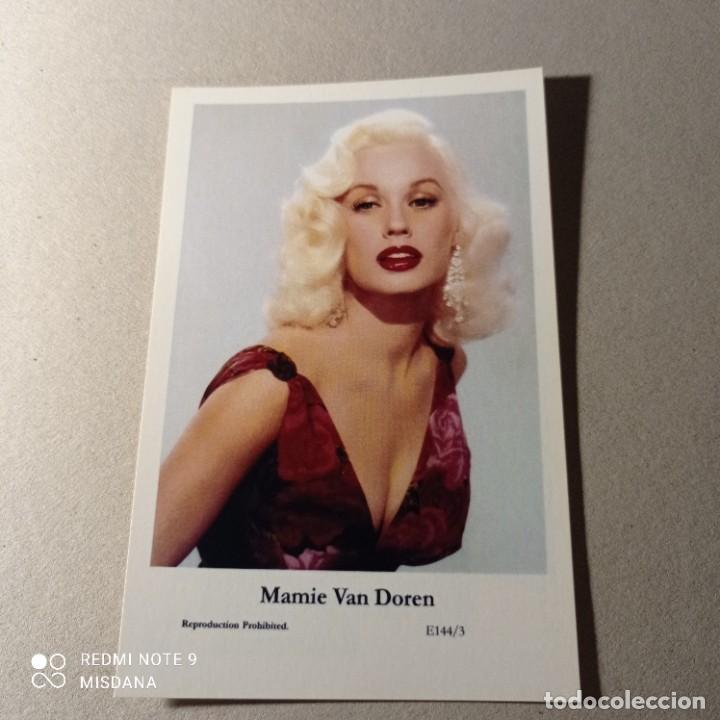 Cine: Mamie Van Doren postcard 3