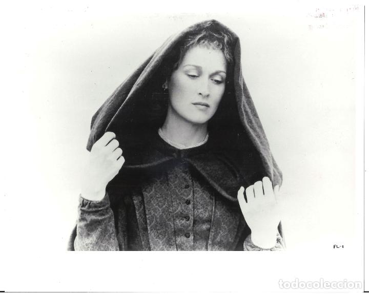 Kino: F32740 MERYL STREEP LA MUJER DEL TENIENTE FRANCES FOTO B/N ORIGINAL AMERICANA