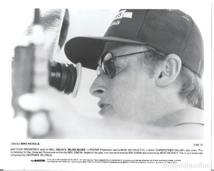 Cine: F32786 DESVENTURAS DE UN RECLUTA INOCENTE MIKE NICHOLS DIRECTOR RODAJE FOTO B/N ORIGINAL AMERICANA