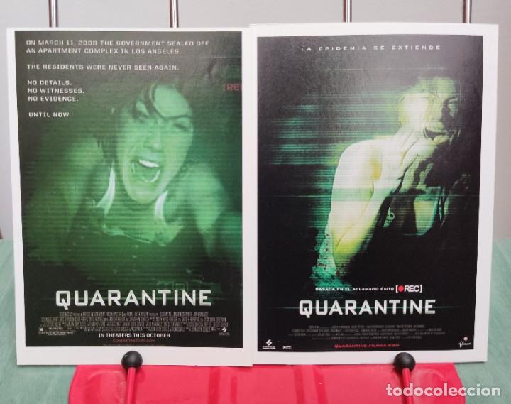 Cinema: Cuarentena (Quarantine) . 2 Fichas revista Accion
