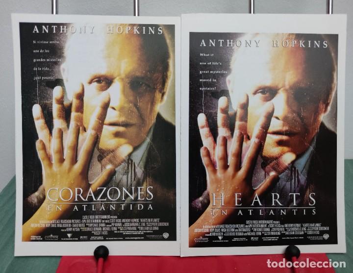 Kino: Corazones en Atlantida (Heart in atlantis) . 2 Fichas revista Accion