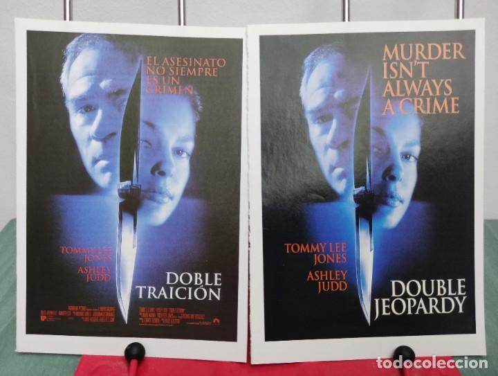 Cinema: Doble traicion (Double jeopardy) . 2 Fichas revista Accion