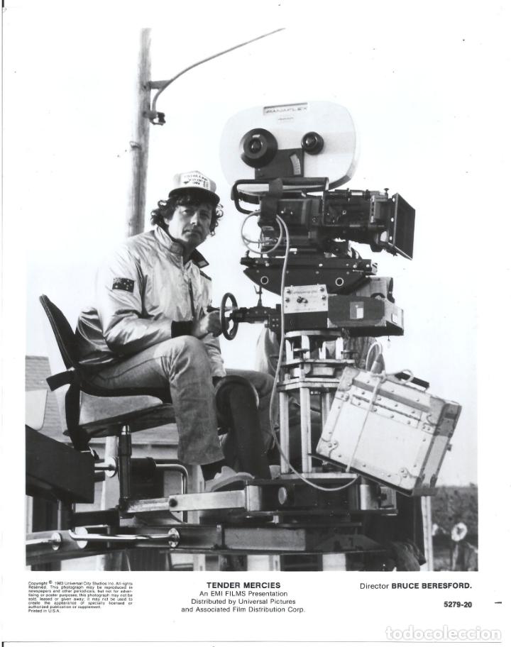 Cine: F32797 BRUCE BERESFORD GRACIAS Y FAVORES DIRECTOR RODAJE FOTO B/N ORIGINAL AMERICANA