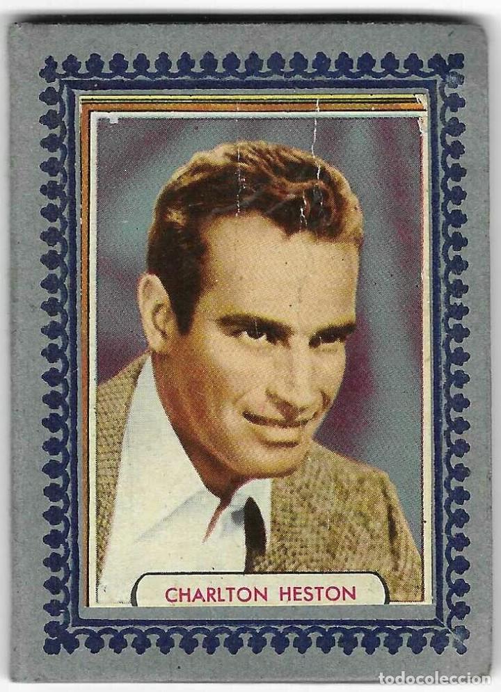 Cine: charlton heston -- cromo / espejo