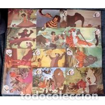 Cine: Disney EL LIBRO DE LA SELVA JUEGO DE 12 FOTOCROMOS ORIGINALES Tama&ntilde;o aprox: 24x34 cm Director: