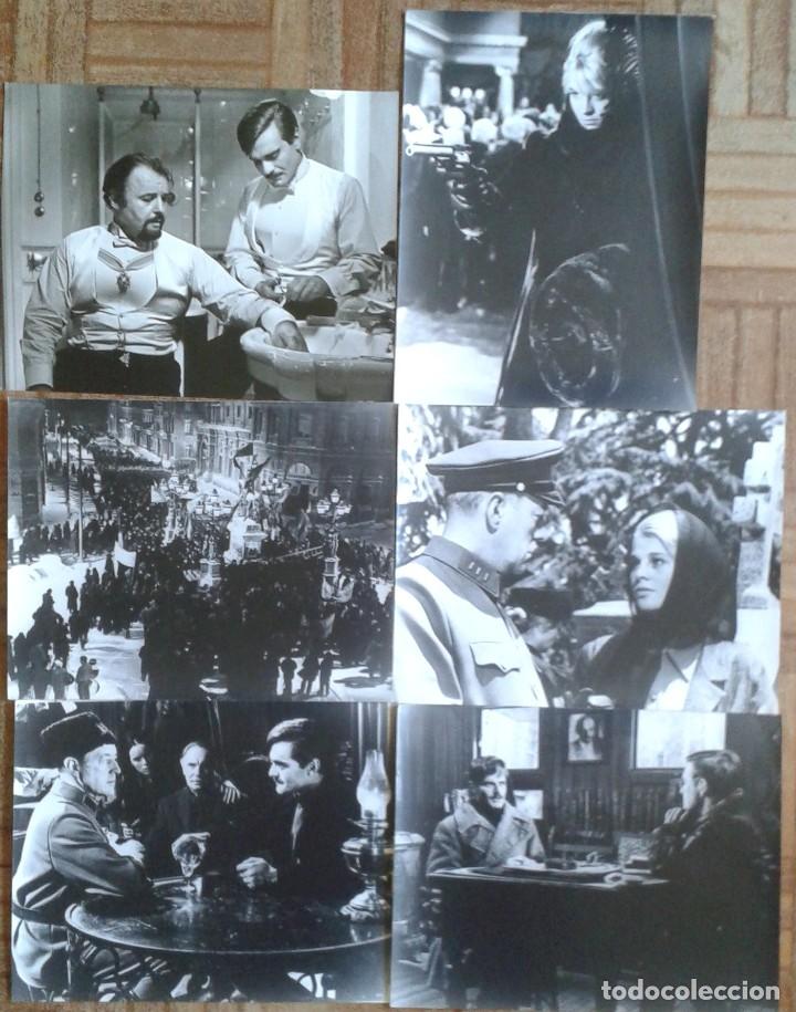 Cine: DOCTOR ZHIVAGO. 6 FOTOS 20X25. OMAR SHARIFF, JULIE CHRISTIE