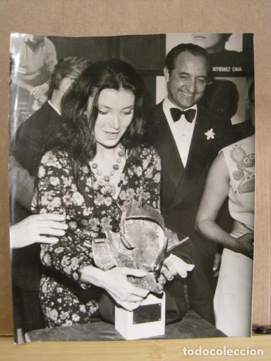 Cine: NURIA ESPERT-PREMIO DE TEATRO MAYTE-FOTOGRAFIA ANTIGUA-VER FOTOS-(K-7378)