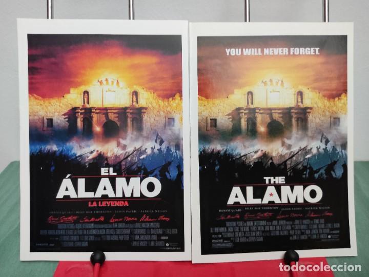 Cinema: El alamo: La leyenda (The alamo) . 2 Fichas revista Accion cine