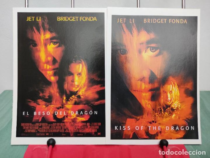 Cinema: El beso del dragon (Kiss of the dragon) . 2 Fichas revista Accion cine