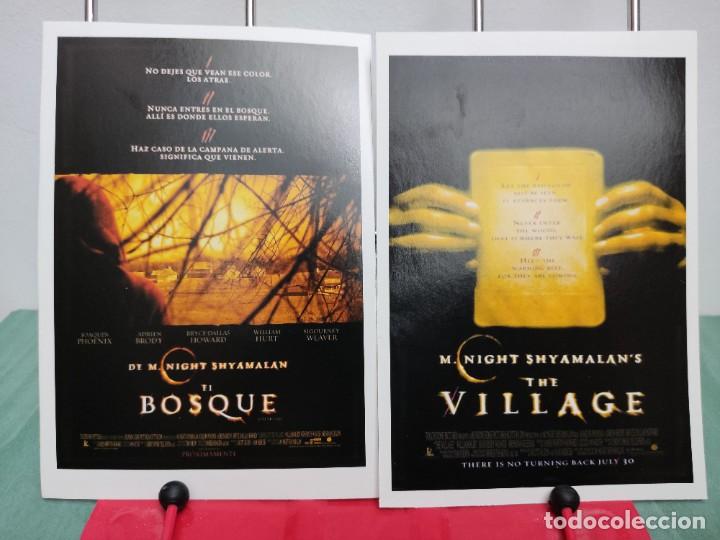 Cinema: El bosque (The village) . 2 Fichas revista Accion cine