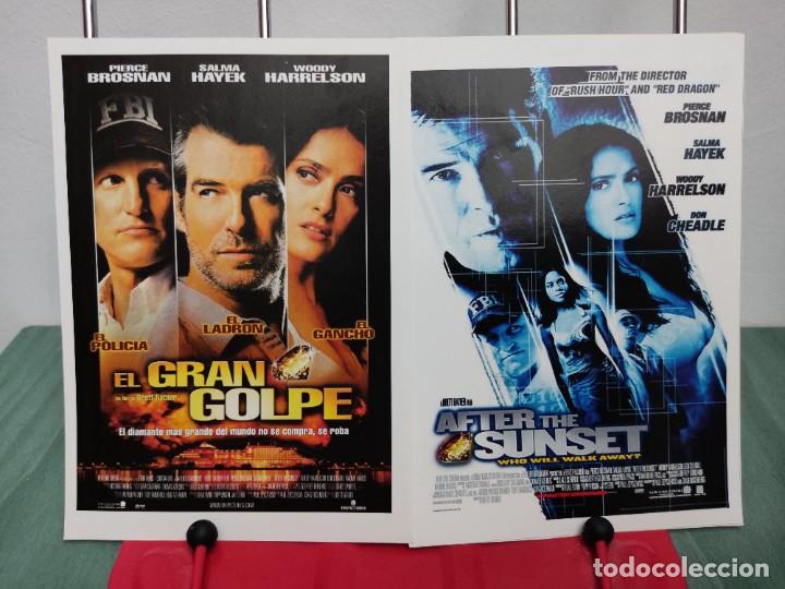Kino: El gran golpe (After the sunset) . 2 Fichas revista Accion cine