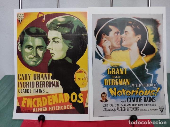Kino: Encadenados (Notorius) . 2 Fichas revista Accion cine