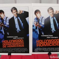 Cine: HOLLYWOOD DEPARTAMENTO DE HOMICIDIOS (HOLLYWOOD HOMICIDE) . 2 FICHAS REVISTA ACCION CINE