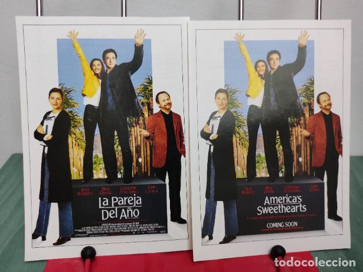 Cinema: La pareja del a&ntilde;o (America&acute;s sweethearts) . 2 Fichas revista Accion cine