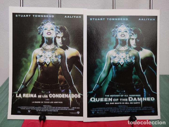 Cinema: La reina de los condenados (Queen of the damned) . 2 Fichas revista Accion cine