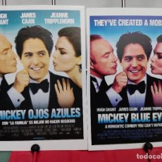 Cine: MICKEY OJOS AZULES (MICKEY BLUE EYES) . 2 FICHAS REVISTA ACCION CINE