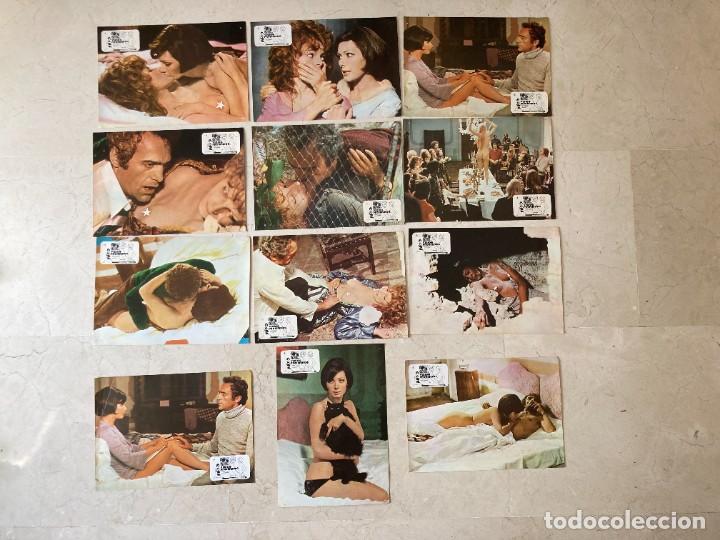 Cine: VICIOS PROHIBIDOS / JUEGO ORIGINAL 12 FOTOCROMOS ESTRENO - COMPLETO - EDWIGE FENECH