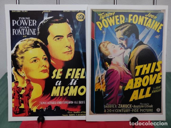 Kino: S&eacute; fiel a ti mismo (This above all) . 2 Fichas revista Accion cine